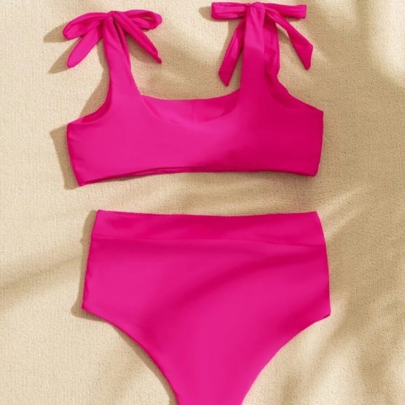 TIE SHOULDER BIKINI - Picture 5 of 5